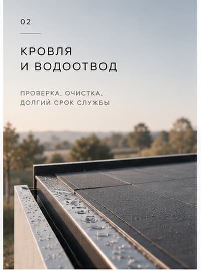 Кровля и водоотвод