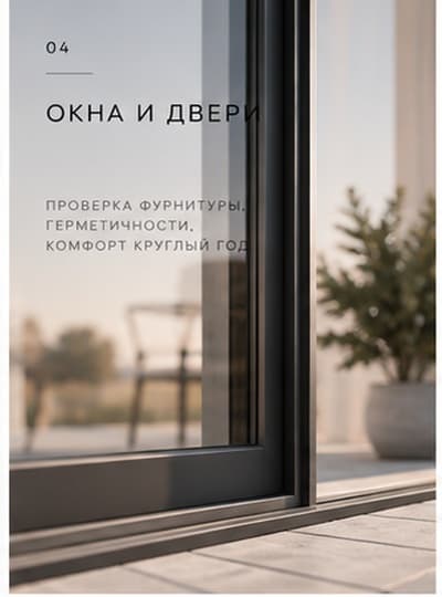 Окна и двери