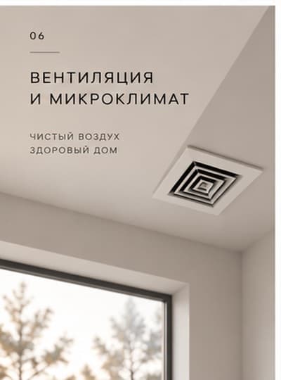 Вентиляция и микроклимат