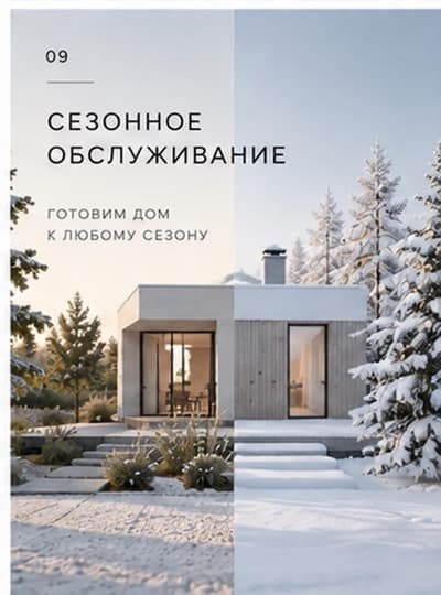Сезонное обслуживание